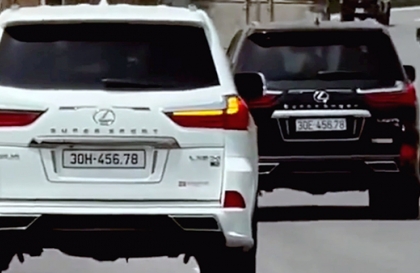 Nghị định 168 - Lỗi trừ 10 điểm GPLX ô tô: Sử dụng biển số giả, không đúng chứng nhận đăng ký